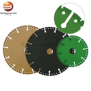 Quality 115mm 230mm Vacuum Brazed Diamond Cast Iron Sawing Blade wholesale