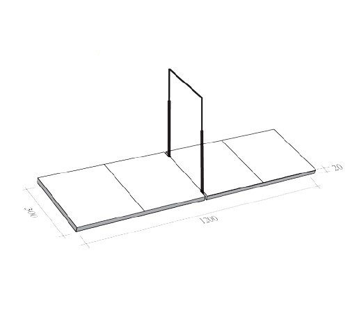 Gymnastics Competition Landing Mats For Horizontal Bar