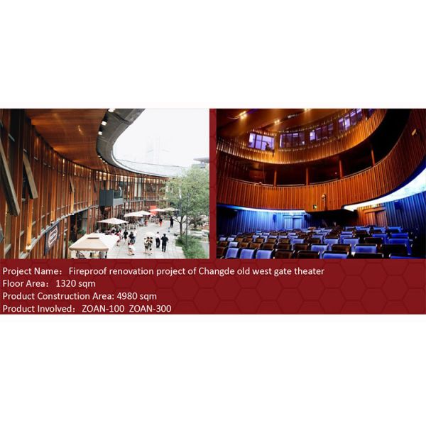 60 Minutes Fire Rating Exterior Water Based Paint For Wood Color Customized