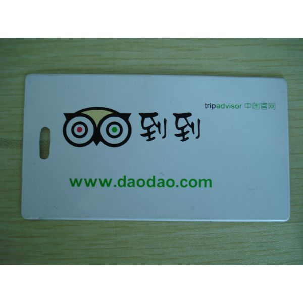 Clear Plastic PVC Badge Holder With Environmental Protection Material