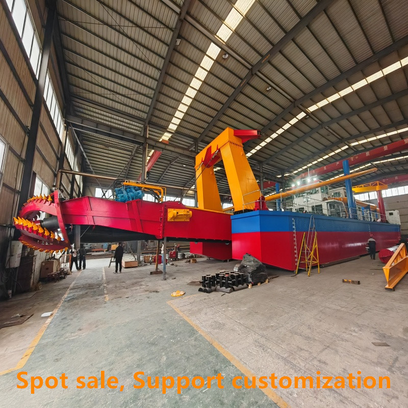 Hydraulic Cutter Suction Dredgers Customizable 16 Inch/20 Inch/24 Inch Discharge Diameter