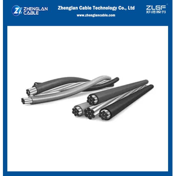 Isolado Aerial Bundled Cable Triplex Ccabo Multiplex Condutor Neutro Ca