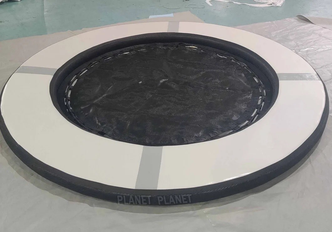 Summer Portable Circular Inflatable Dock Inflatable Dock Platform Jet Ski Dock With Net