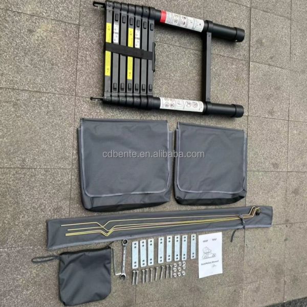 Triangle Rooftop Tent 210x132cm Aluminum Alloy Shell 320G Oxford Cloth