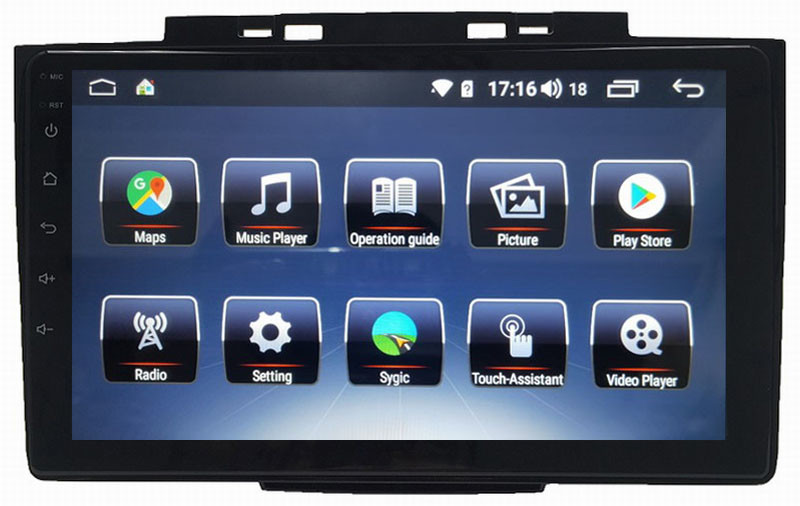 Ouchuangbo car stereo navigation for Great Wall H3 H5 2013-2017 support BT MP3 mirror link android 8.1 OS 4+64