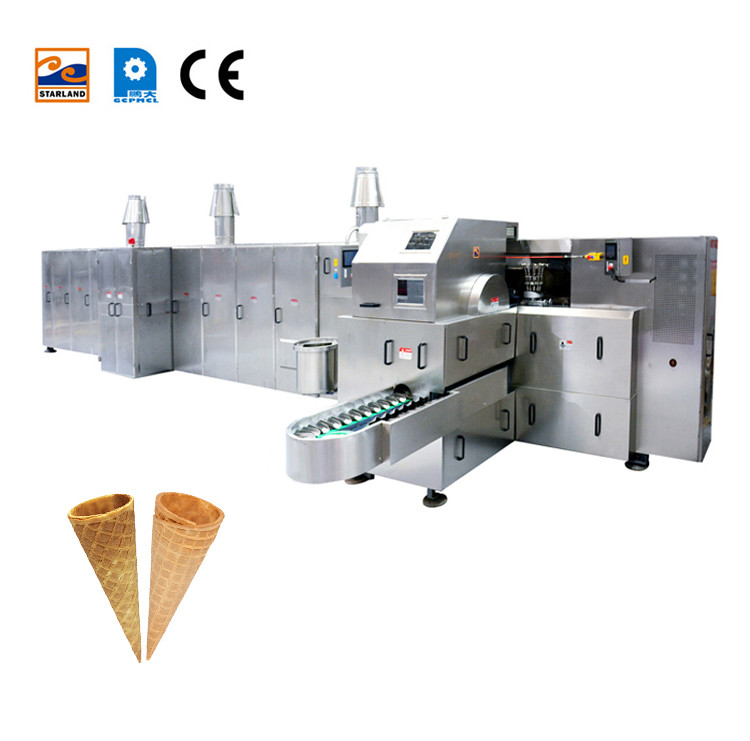 2.0hp Automatic Sugar Egg Rolled Cone Making Machine 101 Plates