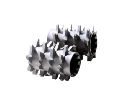 Quality Toshiba Extruder Machine Parts Computerized Deep Screw Element PVC Processed wholesale