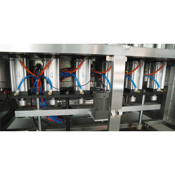 Electric Pneumatic Driven FK-JL6 Honey Paste Bottle Packing Piston Filling Capping Machine