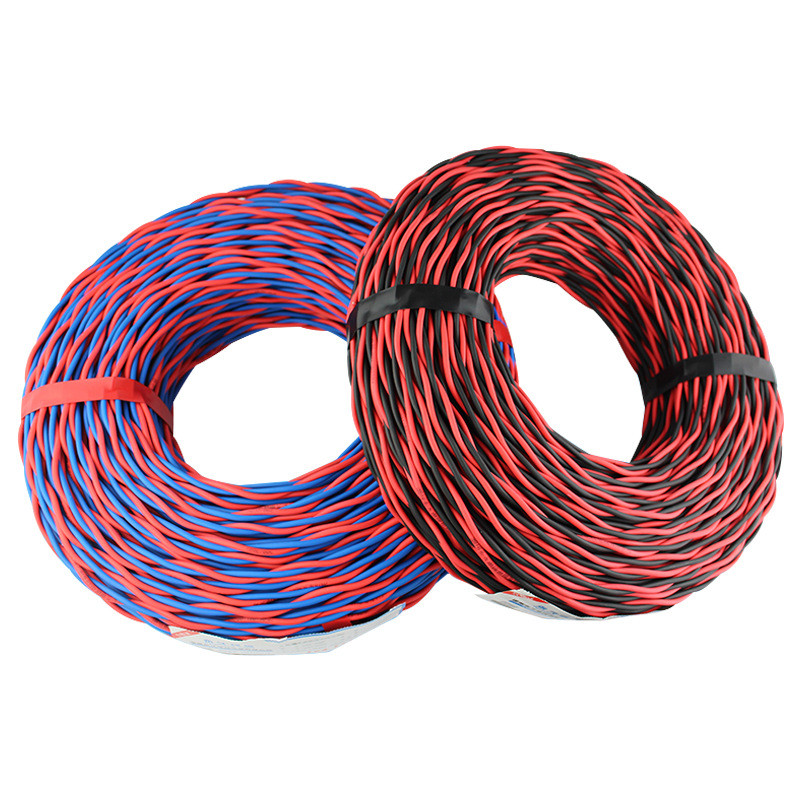 RVS Cable Twisted Pair Wire 1 Meters 20awg 18awg 13awg Pure Copper Core Soft Wire