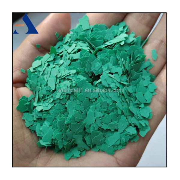 Color Epoxy Floor Flakes Hard Vinyl Flakes for floor coating