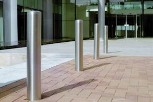 Quality High Flexibility Security Posts And Bollards Simple Designs Suit Any Architectural Building wholesale