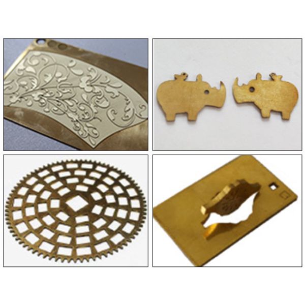 High Precision Small Laser Metal Cutting Machine 4 Axis For Home Appliance