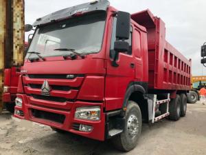 Quality 30 Ton 6*4 Sinotruk Howo Used Dump Truck , Second Hand Tipper Truck For Construction wholesale