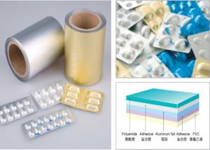 Quality Pharmaceutical Packaging Material Cold Aluminium Foil For Generic Medicine Packaging wholesale