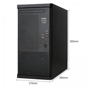 Quality china manufacturer Dual Core H3C T1100 G3 Desktop Server network servers  xeon cheep old server wholesale