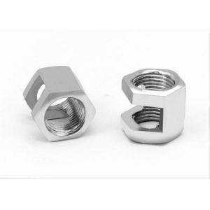 Quality GB6178 Side Hexagon Slotted Nut For Lighting Fixtures / Furniture wholesale