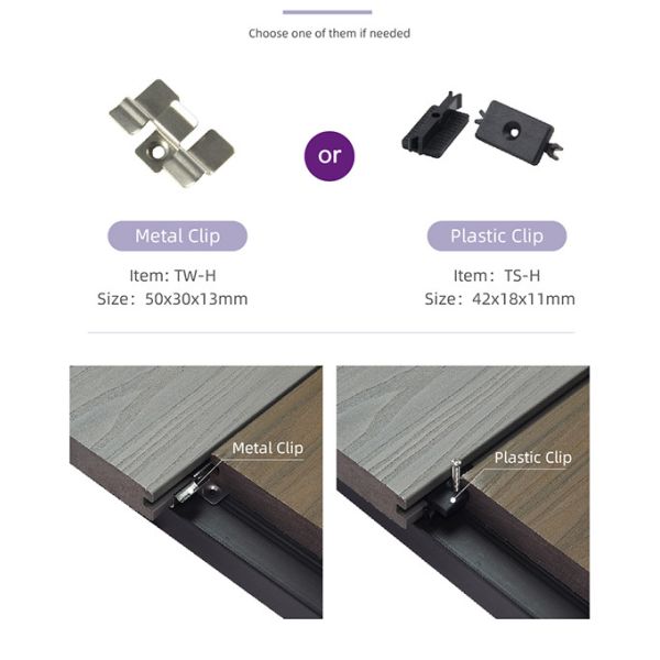 140x12mm Smoke Grey Composite Decking Trim Recyclable Outdoor Wood