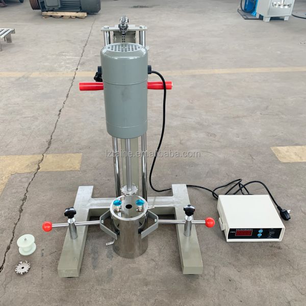 1 L Max. Loading Volume Chemicals Electric Lab High Shear High Speed Disperser Mixer