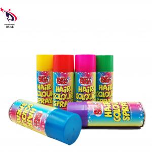 China Disposable Black Temporary Dye Hair Spray Washable Smudgeproof on sale