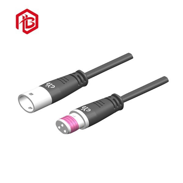 Large Flat 3 4 5 Pin Waterproof Male Female Connector