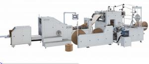 China High Speed Paper Shopping Bag Making Machine With Flat Handle PE , HDPE Food Paper Bag Making Machine on sale