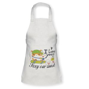 Quality Adult Child Linen Sublimation Apron Blanks Custom Kitchen Apron wholesale