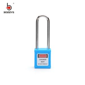 BOSHI Cheap Price 76mm Steel Shackle Long Shackle Safety Padlocks