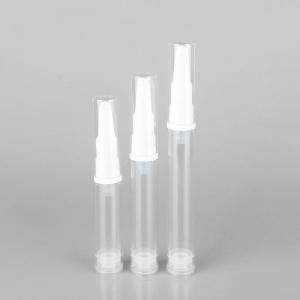 Quality PET PP Eye Cream Plastic Airless Pump Bottles 5ml 10ml 12ml 15ml Serum Sample Bottle wholesale