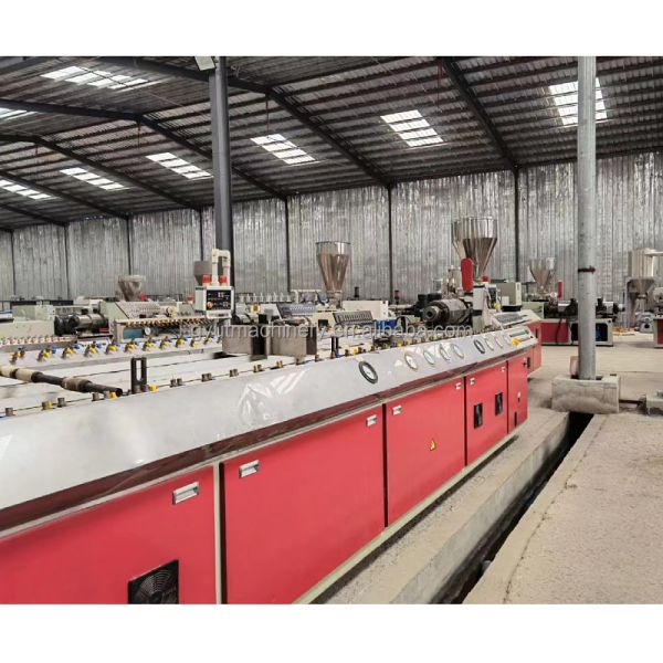 65/132 Twin Cone Pipe Making Machine Second Hand 20mx2.5mx2.2m for Plastic Processing