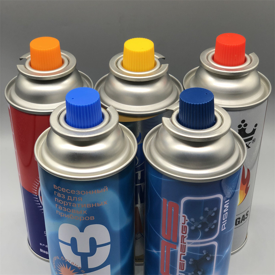 Versatile Butane Gas Can - Essential Energy Source for Outdoor Cooking