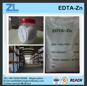 China zinc disodium edta Zn 15% on sale