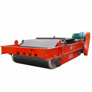 China RCYD-5 Self Cleaning Permanent Overband Magnetic Separator for Thick Materials 150mm on sale