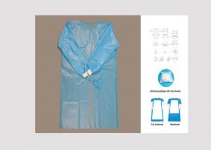 Quality Reinforced Disposable Isolation Gowns Anti Bacterial Prevent Cross - Infection wholesale