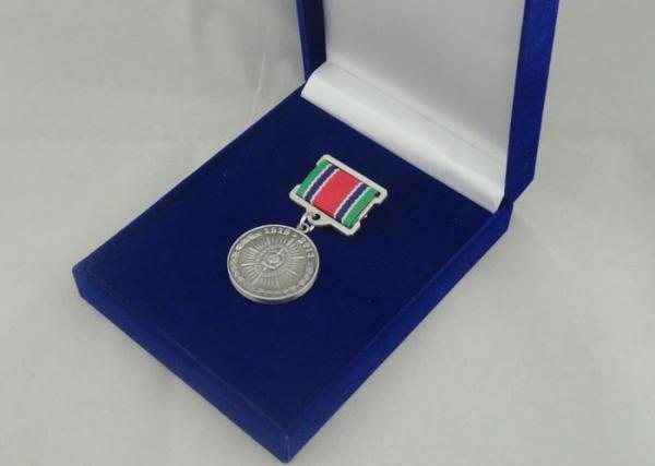 Cheap Zinc Alloy 3D Custom Medal Awards With Antique Silver Plating for sale