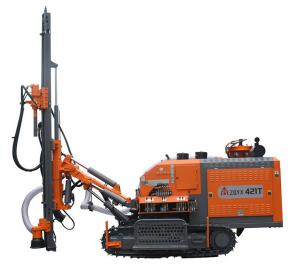 China 14.5Mpa Dth Drilling Equipment 25m Hole Depth , ZGYX - 421T Top Hammer Drill Rig on sale