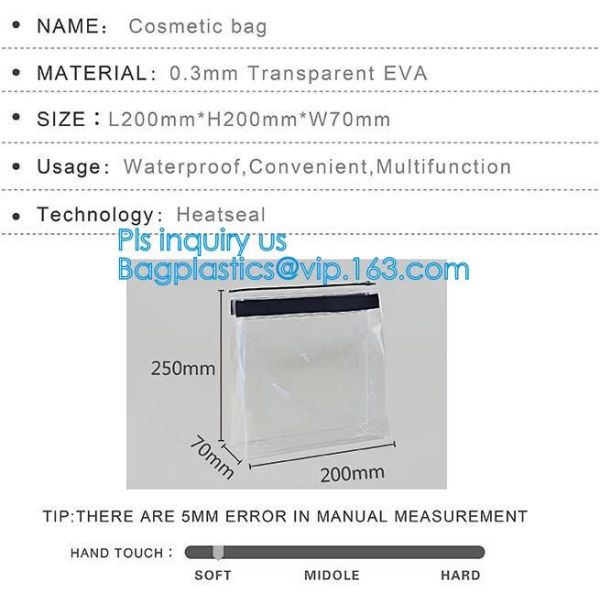 fashion thick clear retail custom printed pvc slider zipper bag, mini plastic zipper cosmetic slider zip bags with print