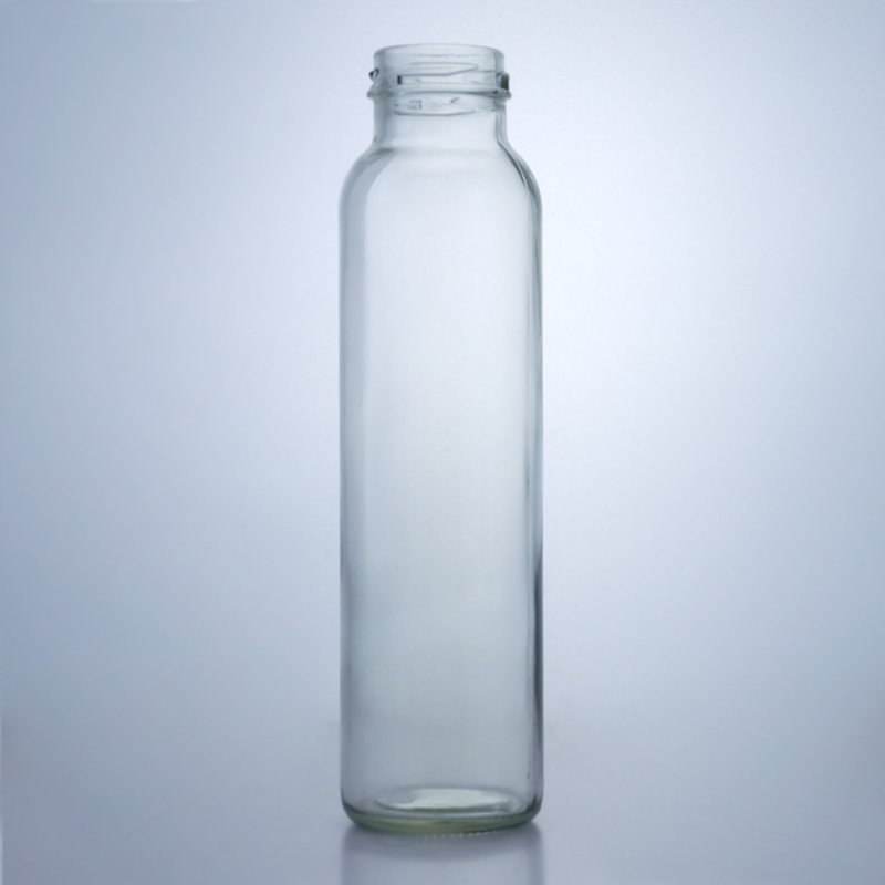 Industrial Beverage General Flint Glass Water Bottle with Screw Cap 350ml 500ml 750ml