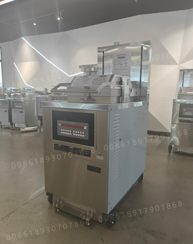 PFG-5910 8 Head 55L 220V Gas Chicken Pressure Fryer Manufacturer