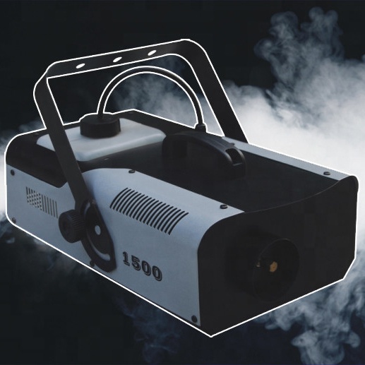 1500W RGB 3In1 Colorful LED Bubble and Smoke Machine Fog Haze Machine