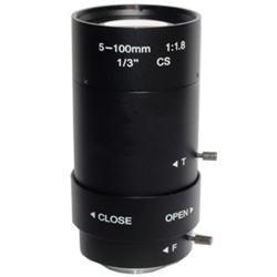 Quality New 5-100mm CS F1.8 Lens 1/3 Varifocal zoom Manual Iris zoom lens for Security CCTV Camera wholesale