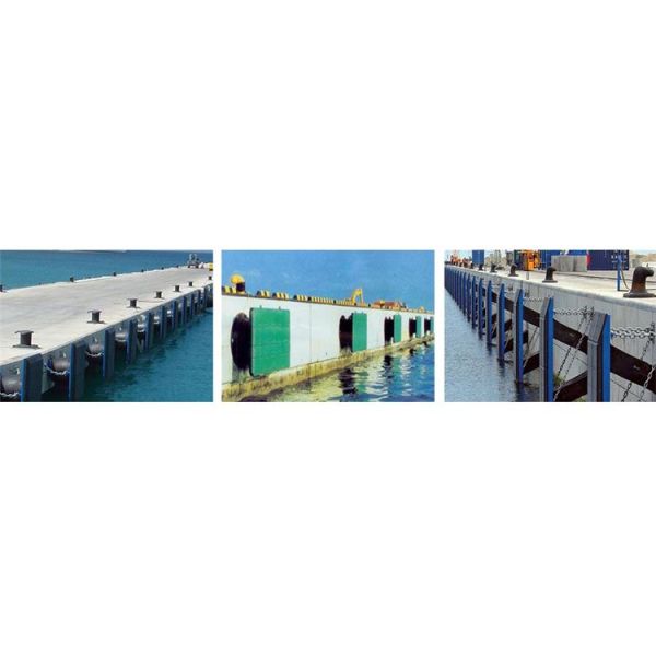 UHMWPE Plastic Dock Cone Ship Fender Panel Board For Harbour Boat Protection Pads