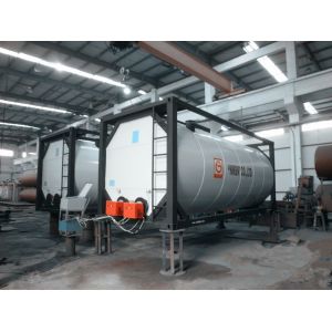 Quality Insulated Asphalt Emulsion Storage Tanks Burner Direct Heating System wholesale