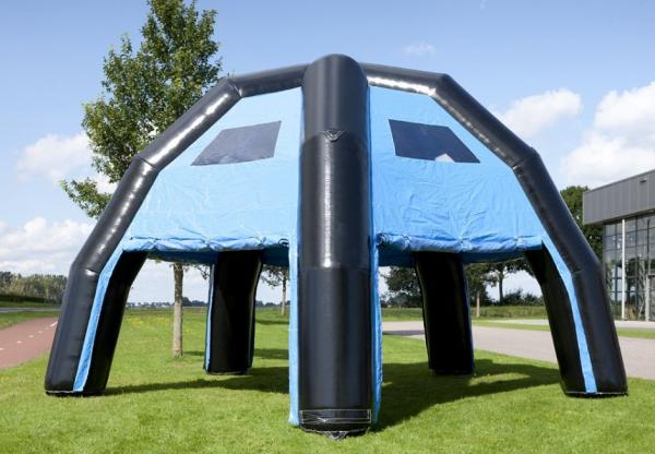 Cheap Blue Large Comercial Grade Dome Inflatable Tent Water Proof PVC For Advertising for sale