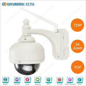 China Waterproof 4x optical zoom wireless outdoor security cameras on sale