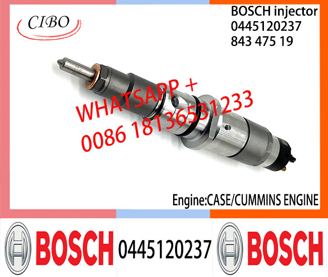 BOSCH 0445120237 84347519 Neutral Fuel Injector Assembly 0445120237 84347519 For CA-SE CUMMINS