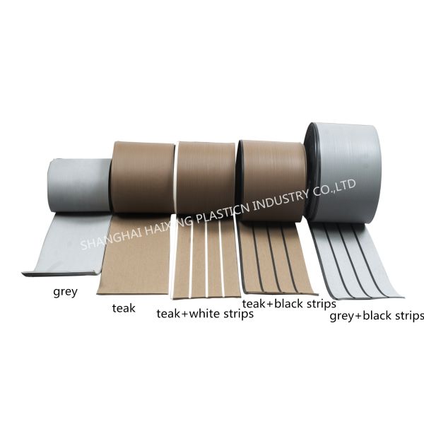Skidproof Marine Teak Decking Floor Material with Waterproof and Sanding Features