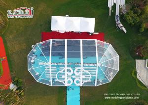 China Clear Roof A Frame Outdoor Event Tents With 6061 Aluminum Material on sale
