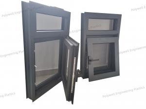China Robust Frame Aluminum Alloy Fold Windows Thermal Break Sliding Casement Profile on sale