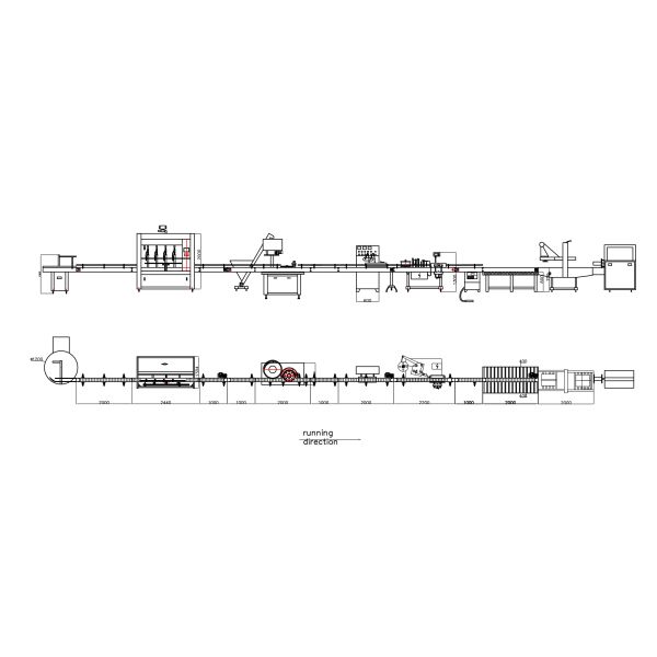 Agrochemica Bottle Filling Line / High Speed Liquid Pesticide Filling Machine Line