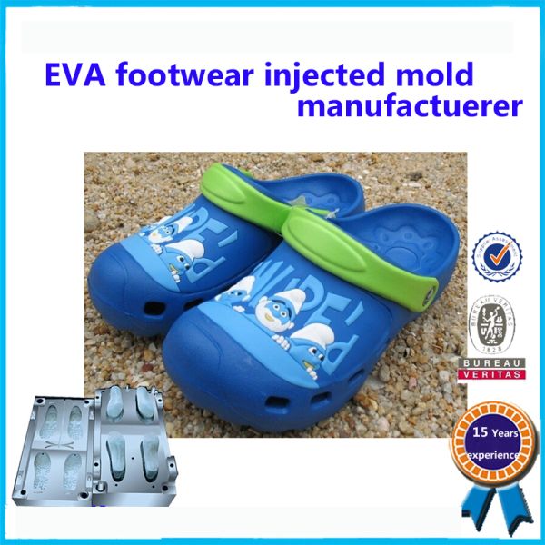 Eva Injection Shoe Mould Maker Fashionable Beautiful Appearance